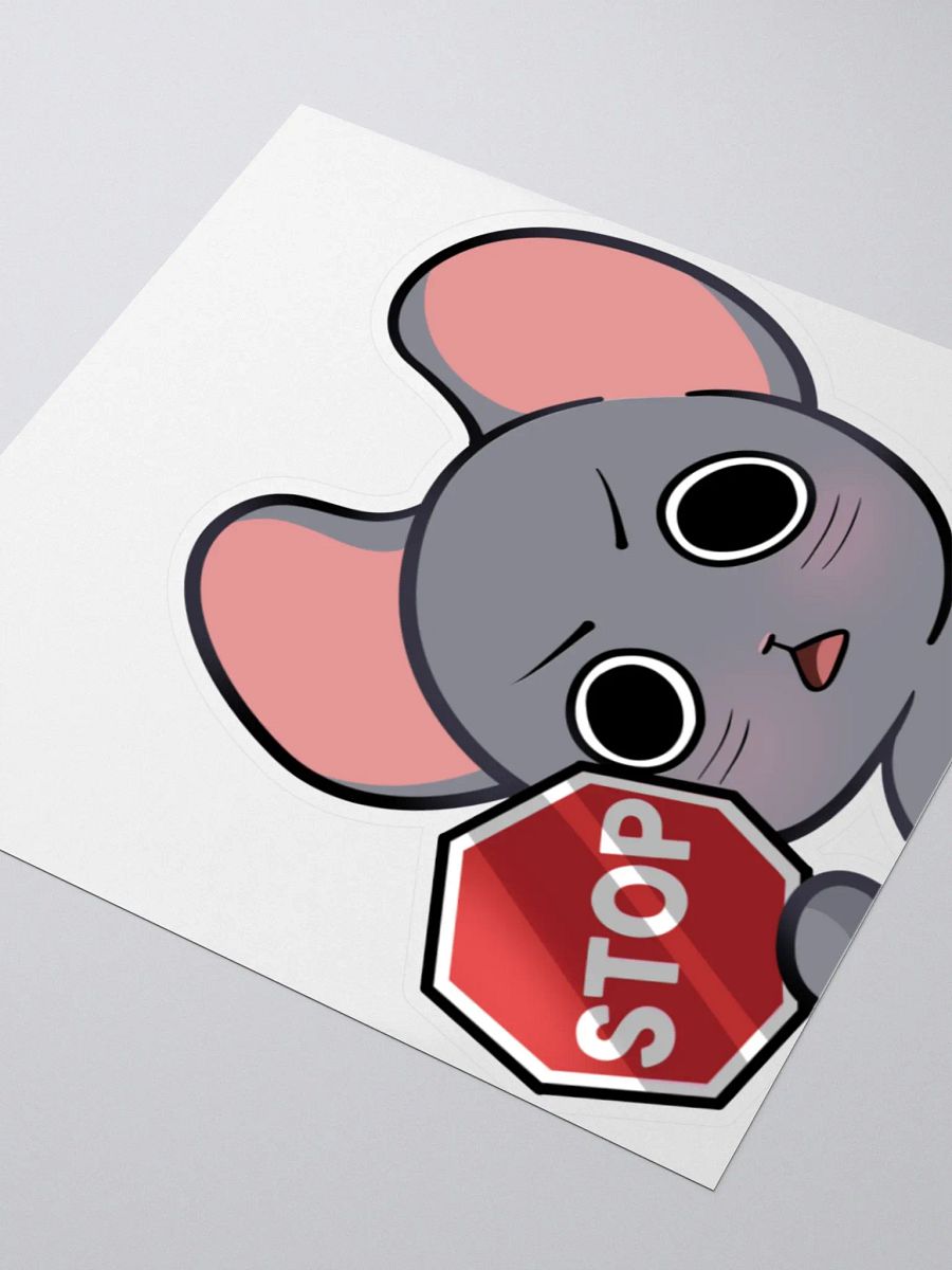 Stop! Sticker product image (5)