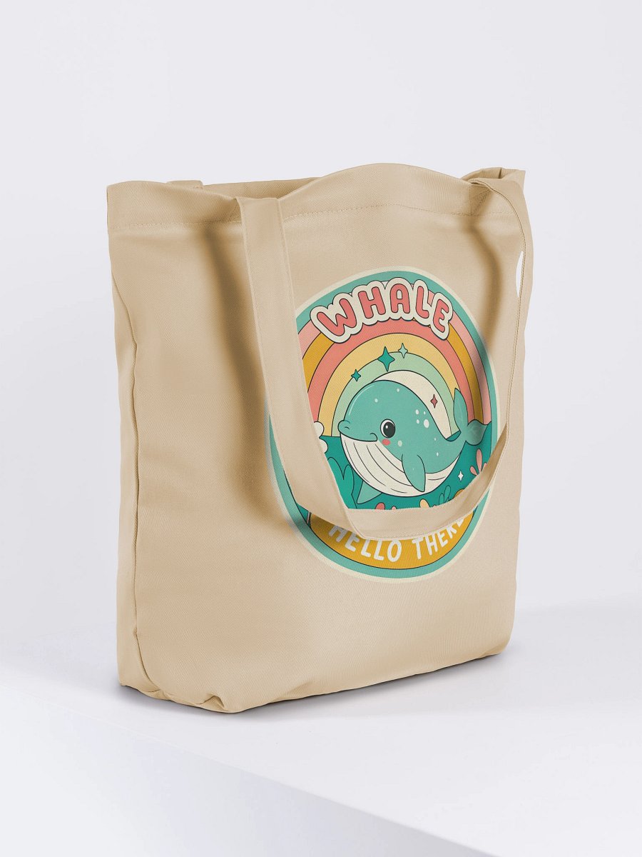Whale Hello Eco-Friendly Tote Bag product image (4)