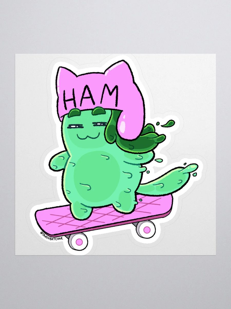 SlimeyJade - SK8 H4M [sticker] product image (1)