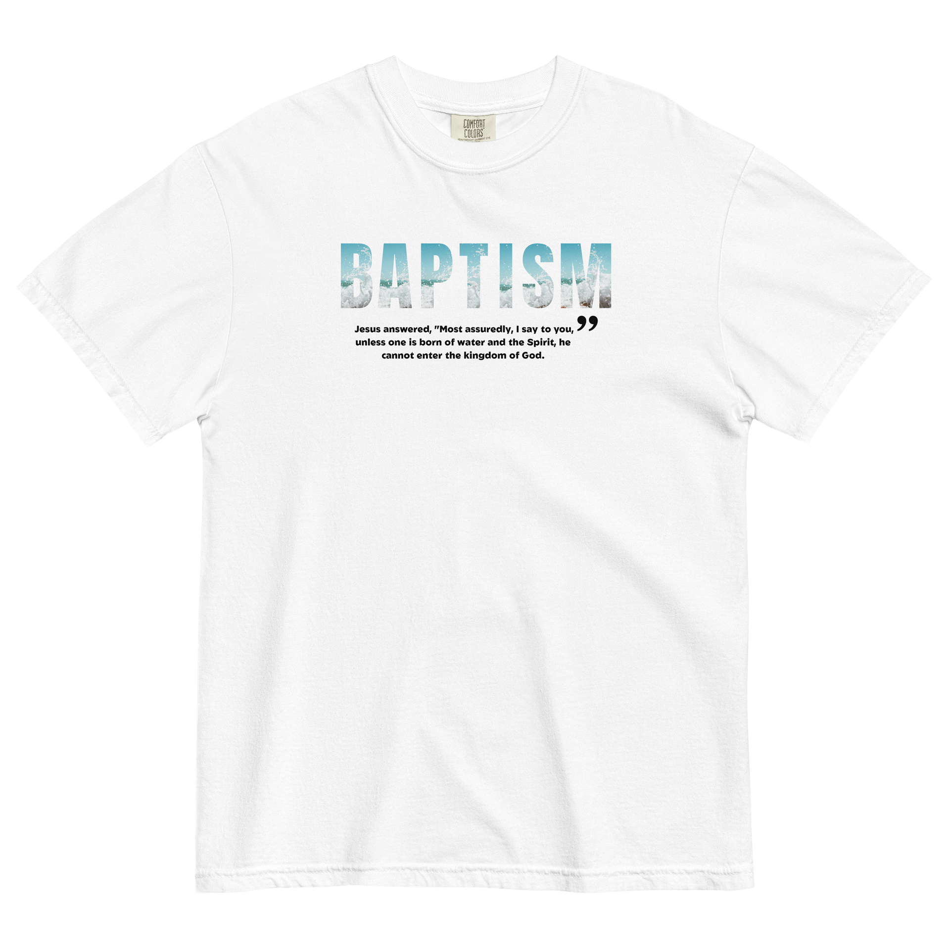 Baptism - Black Design product image (1)