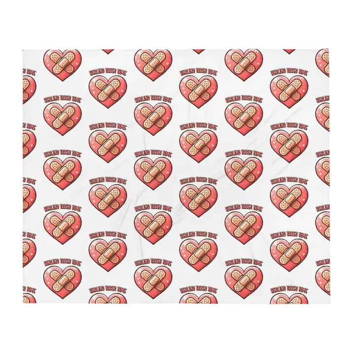 Healing Takes Time Blanket product image (1)