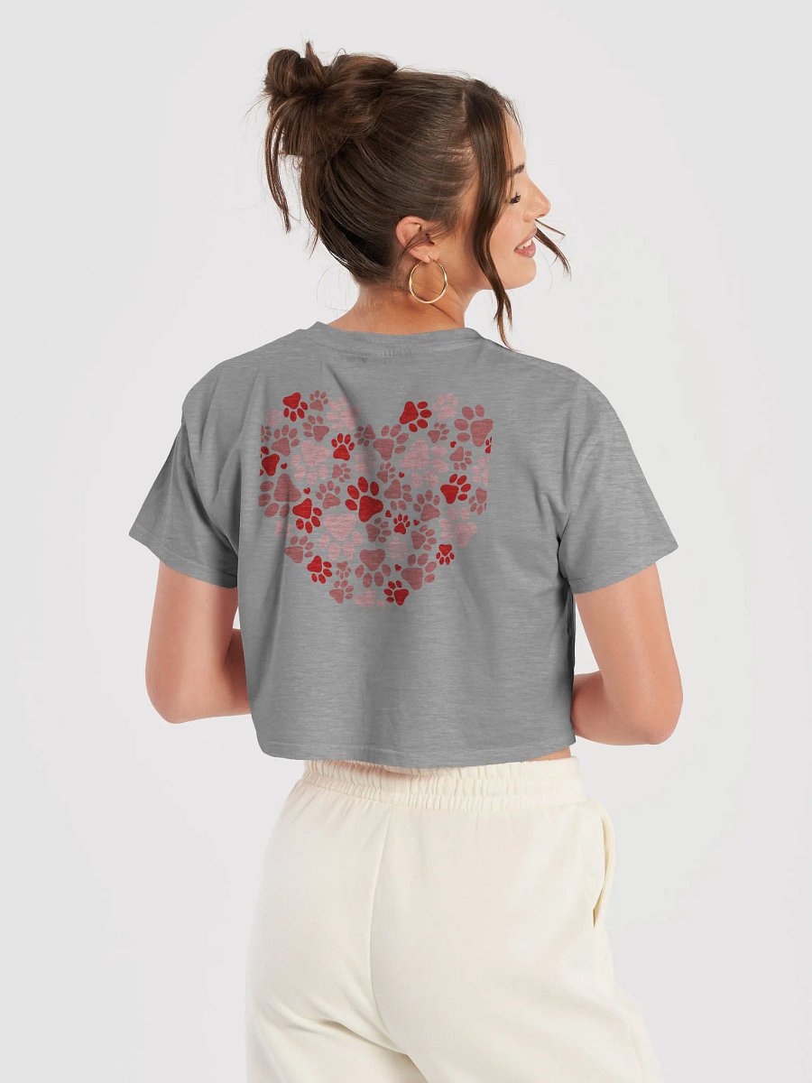 Pawfect Love Women's Crop Top product image (7)