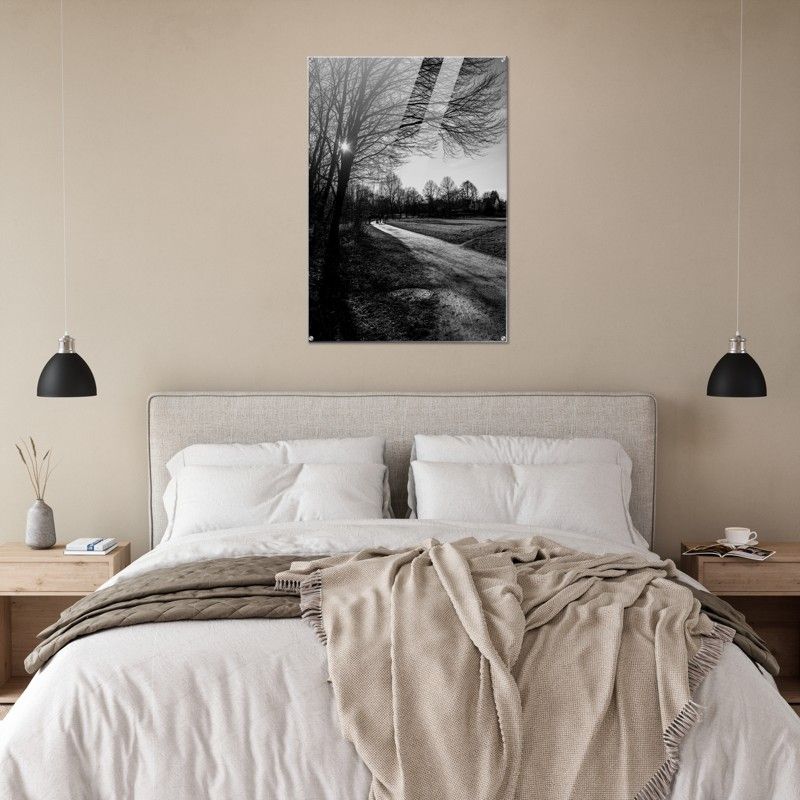 BLACK AND WHITE TREE ACRYLIC PRINT product image (4)
