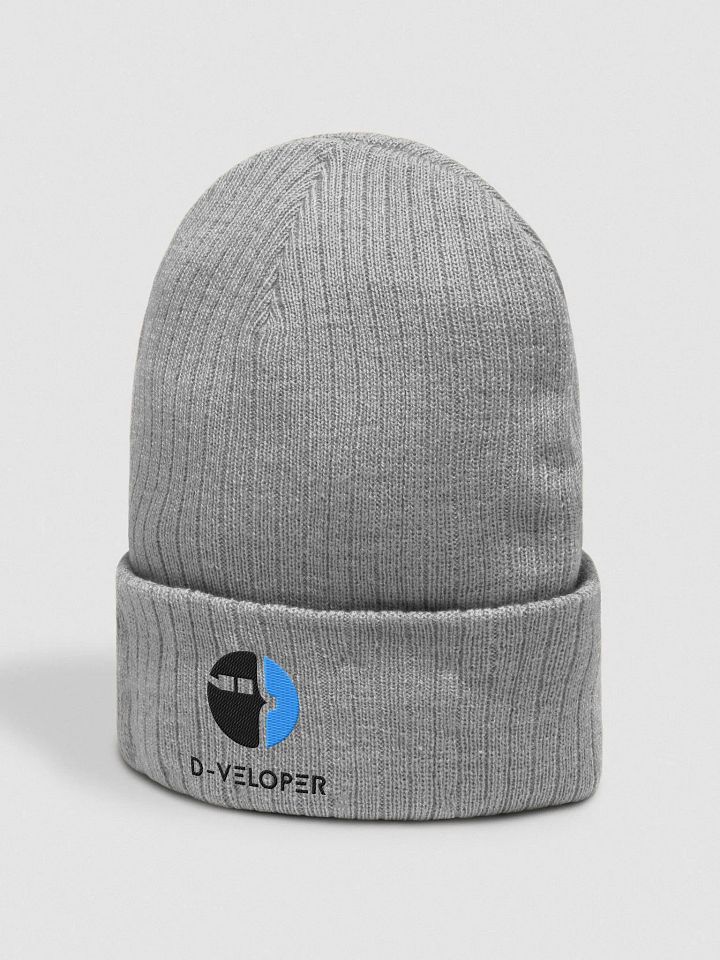 D-VELOPER Knit Beanie light mode product image (2)