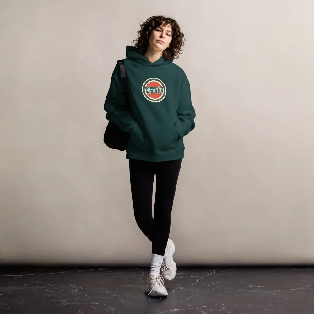 Vintage Nerd Premium Oversized Hoodie product image (8)