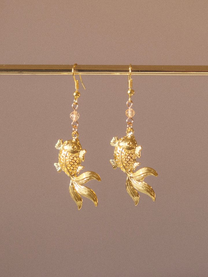 Golden flow - Citrine earrings product image (1)