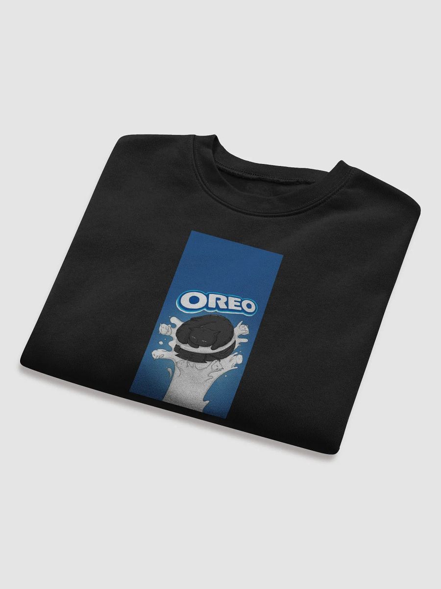 Meow Oreo Cat Crop Sweatshirt product image (40)