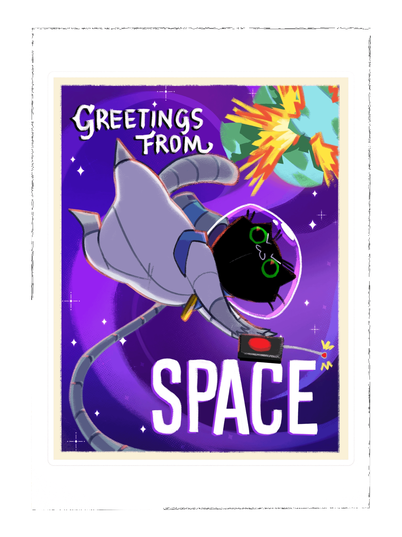 SCRATCH - GFS sticker product image (3)