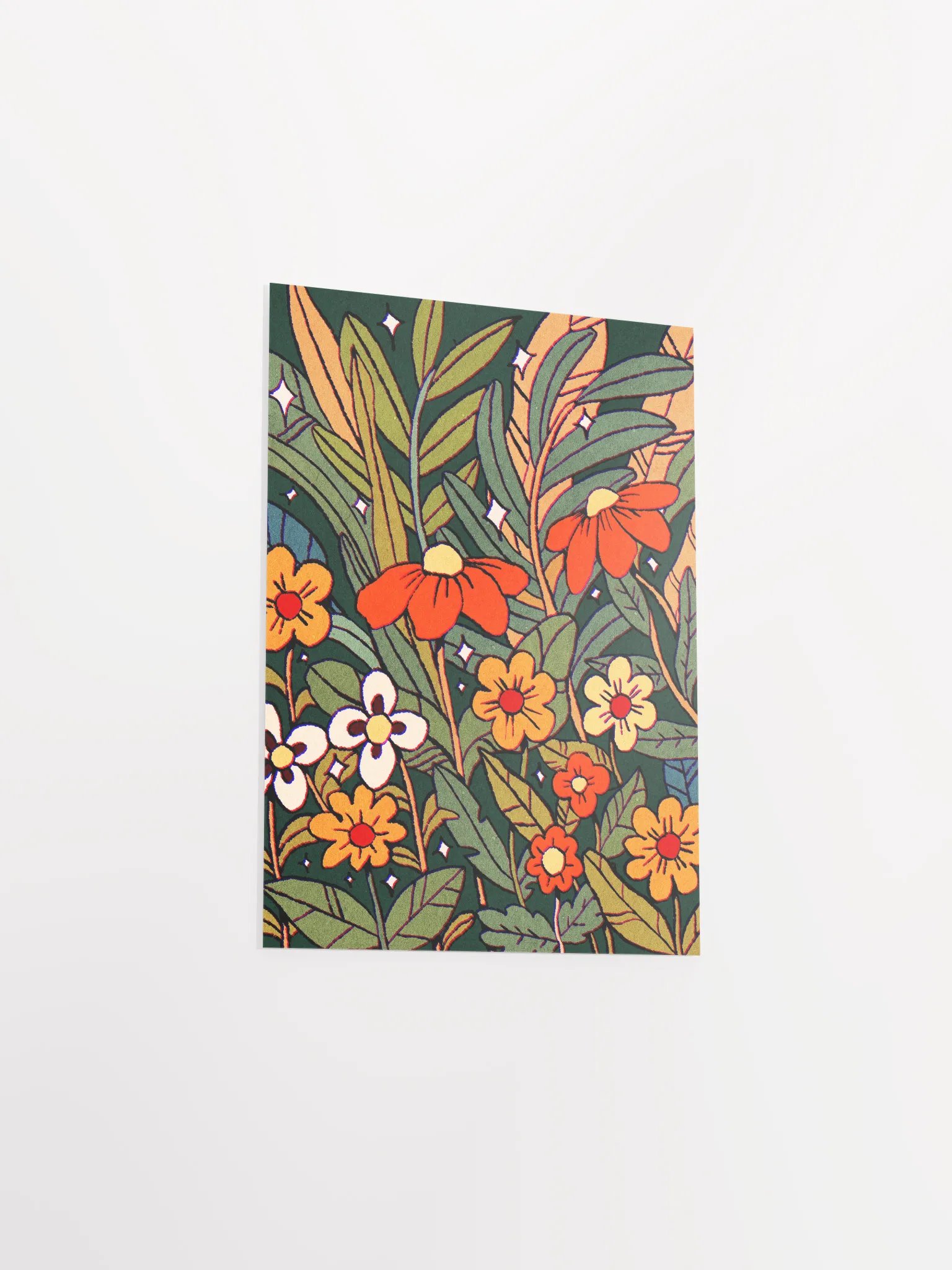 Flower Night Print product image (4)