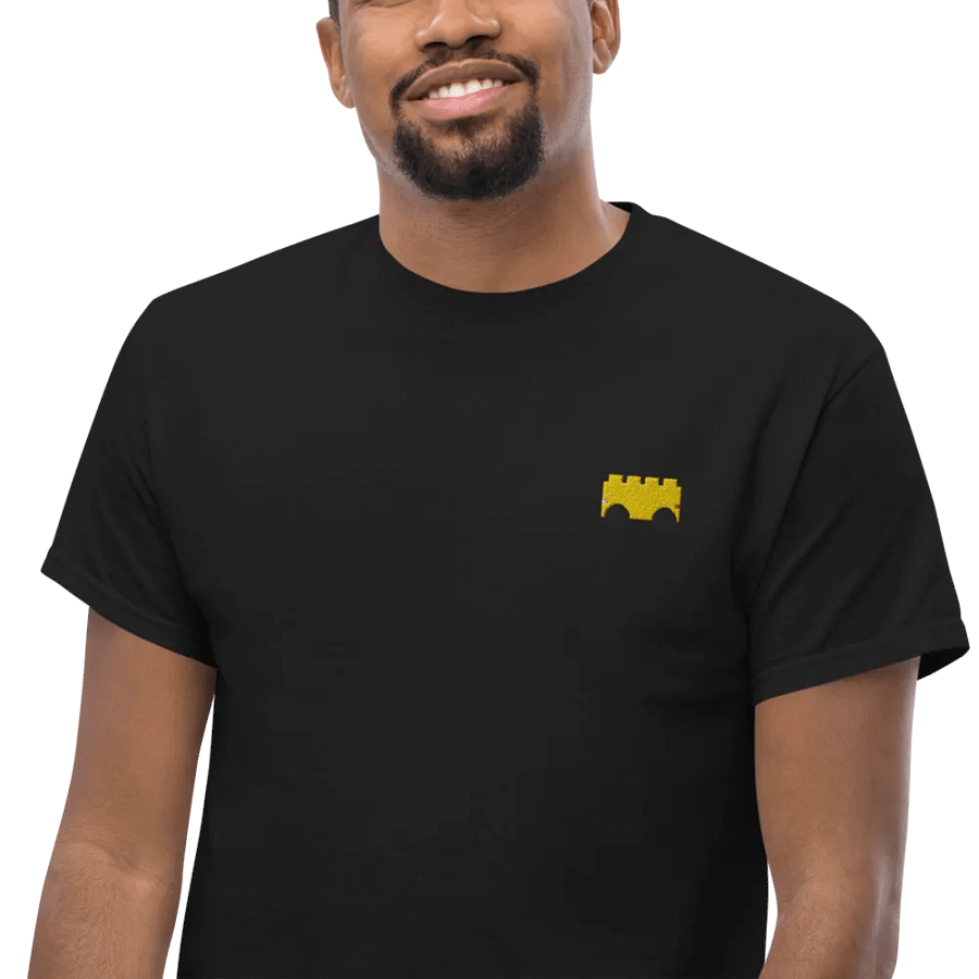 Brick-Car Tee Stitched Yellow product image (8)