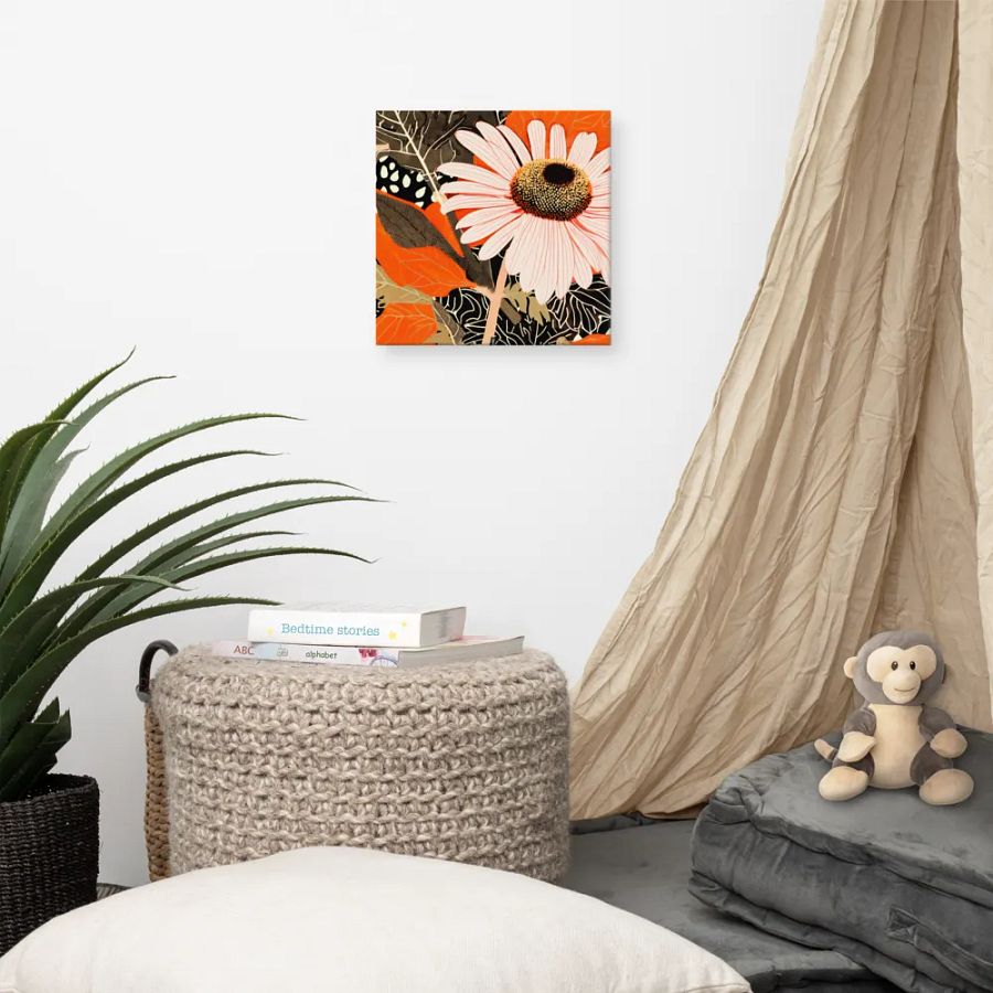 2312-20 Expressive Floral - Canvas Print - sm product image (4)