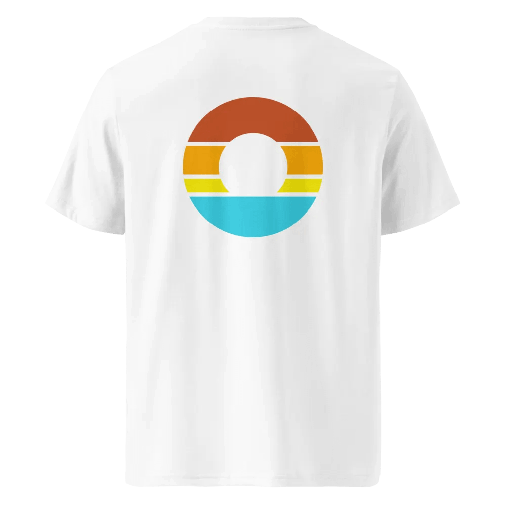 Classic White Sunset Logo T product image (1)