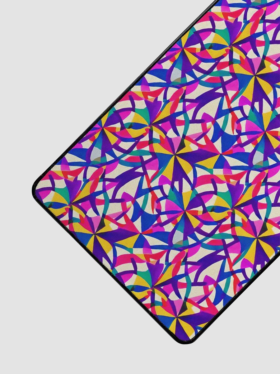Rainbow Shapes Desk Mat product image (3)