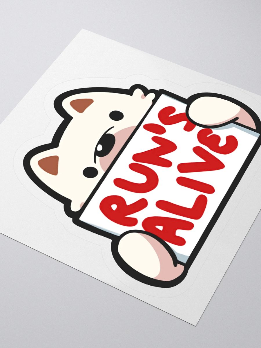 Run's Alive Sticker OG Edition product image (6)