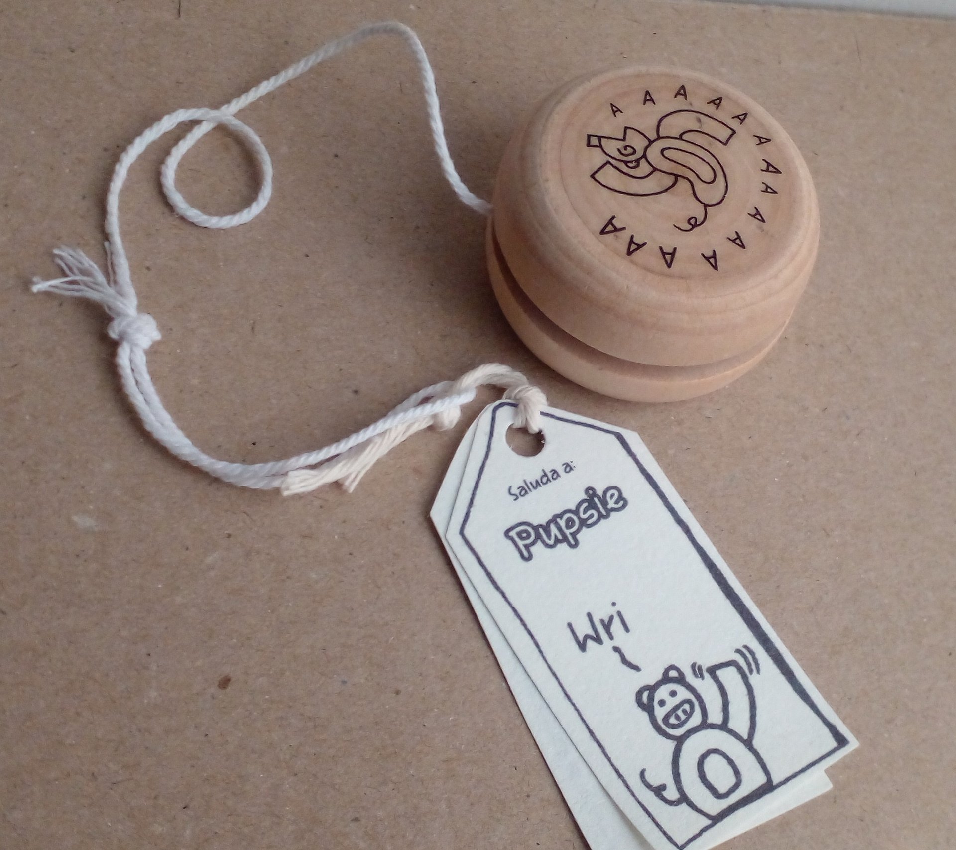 Wooden Yo-yo - Pupsies! product image (6)