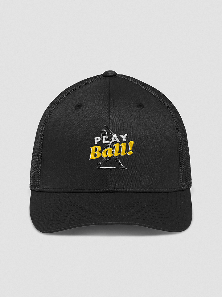 Play Ball! Flexfit Mesh Trucker Hat – Unisex Embroidered Cap product image (1)