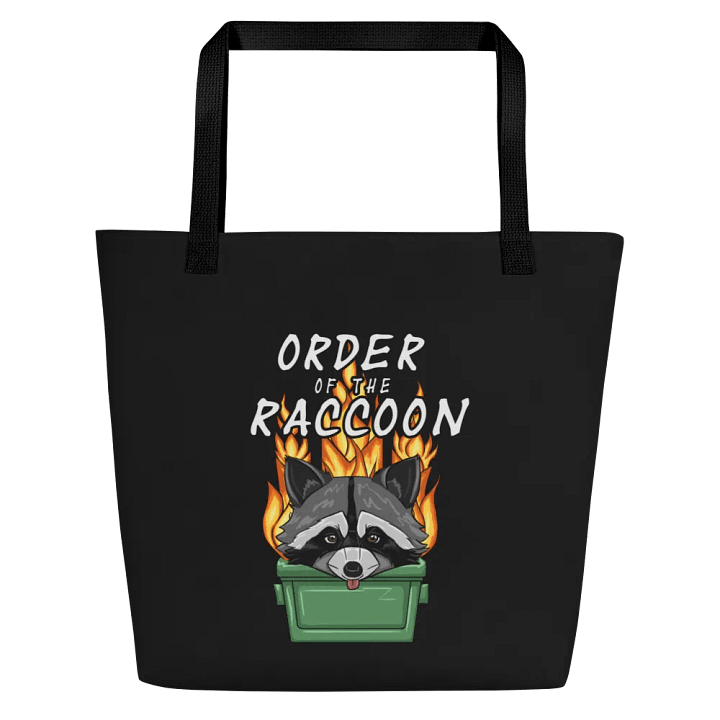 Order of the Raccoon Stay Trashy Tote bag product image (1)