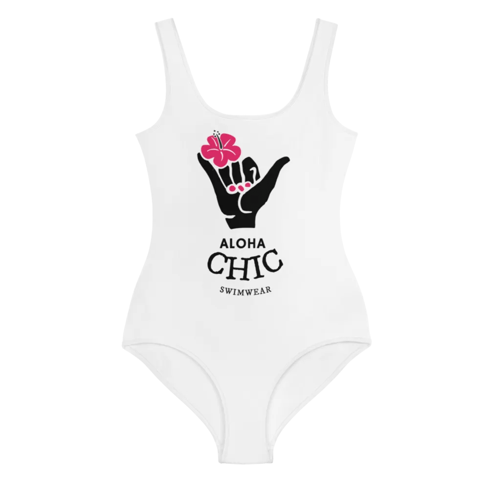 'Aloha Chic Swimwear' Youth Swimsuit product image (3)