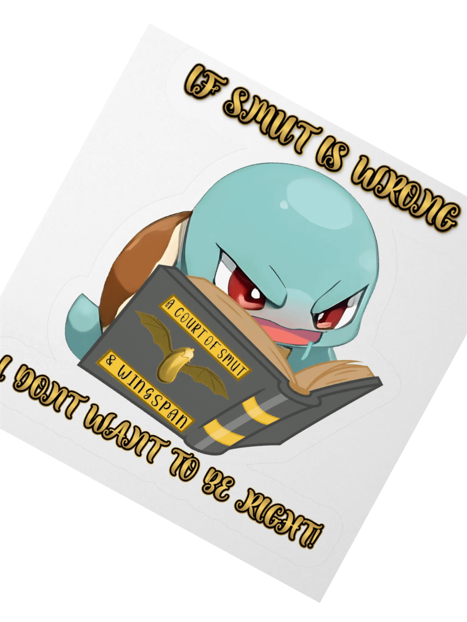 Naughty Reading Turtle product image (2)