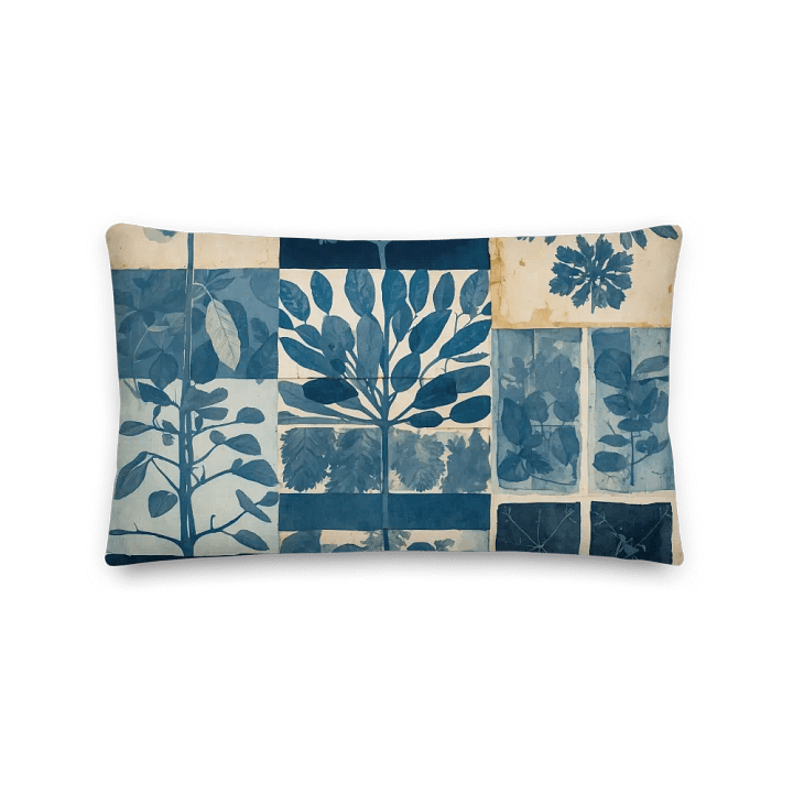 Botanical Blues Premium Pillow product image (2)