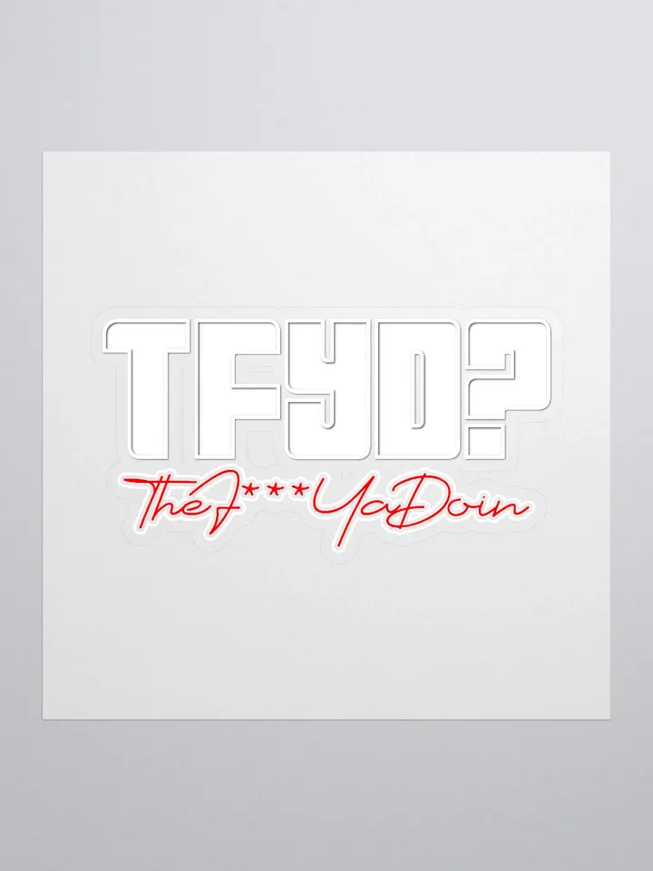 TFYD Sticker product image (3)