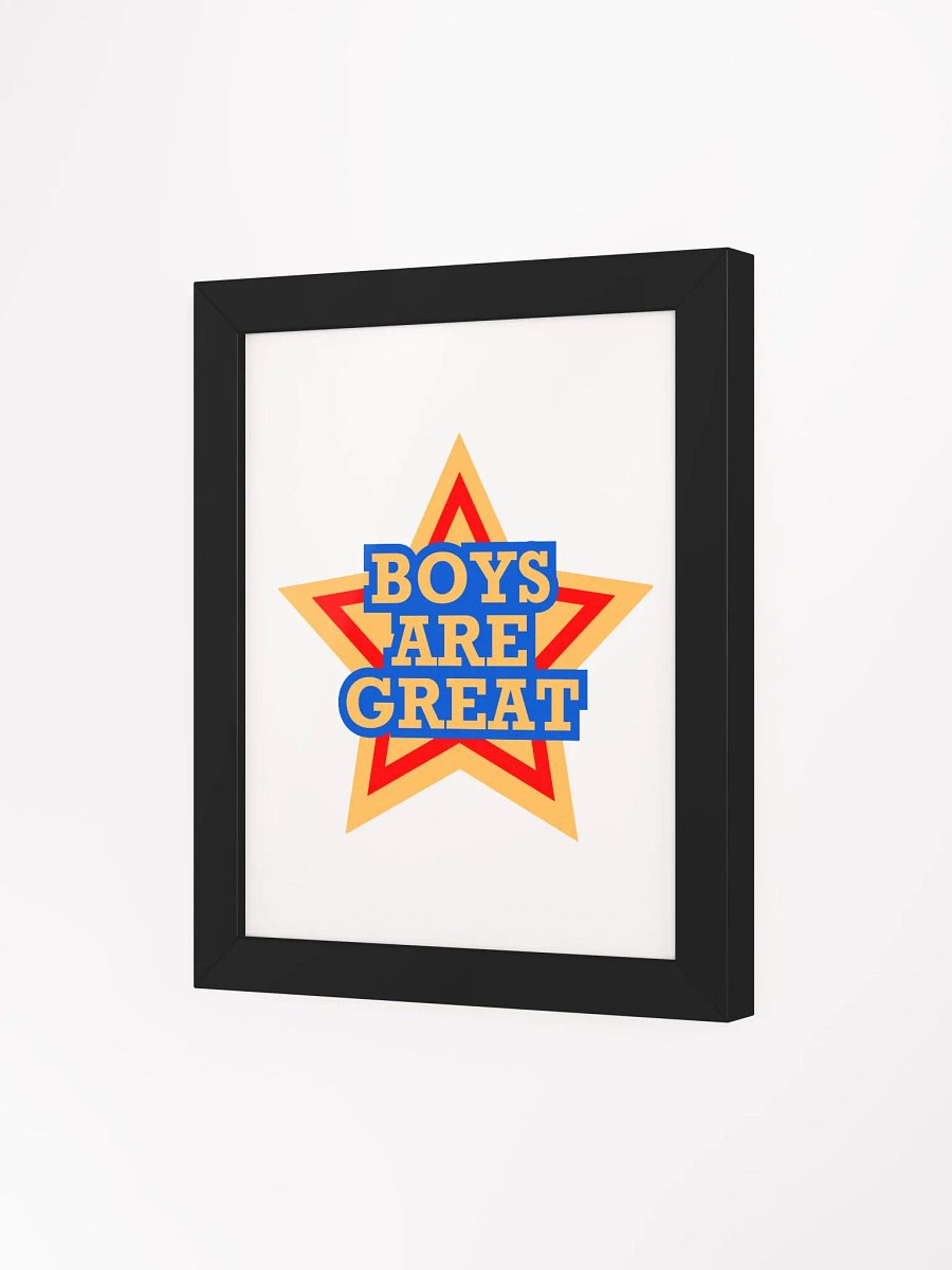B.A.G. Gold Star Framed Poster product image (25)