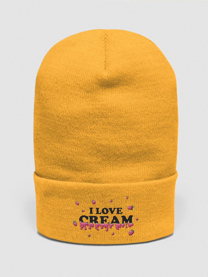 I Love Cream... // Yupoong Cuffed Beanie product image (2)