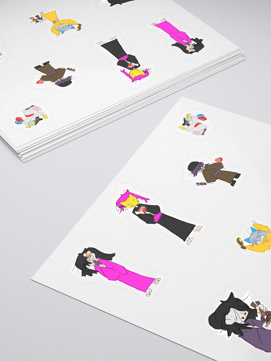 Moon Savers August + Hampan and Ray stickers product image (4)