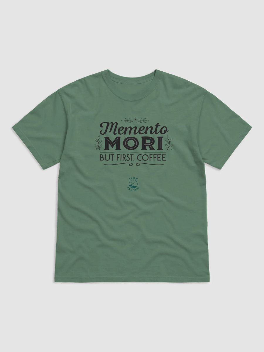 Memento Mori Coffee Tee product image (3)