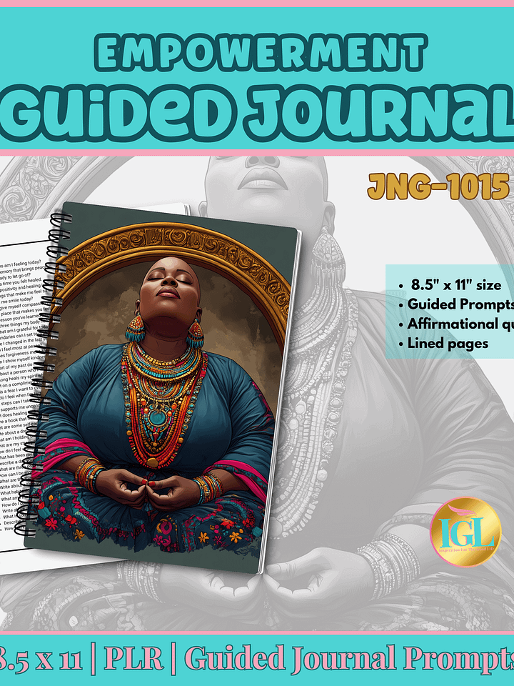 Empowerment Guided Journal 8.5" x 11" product image (1)