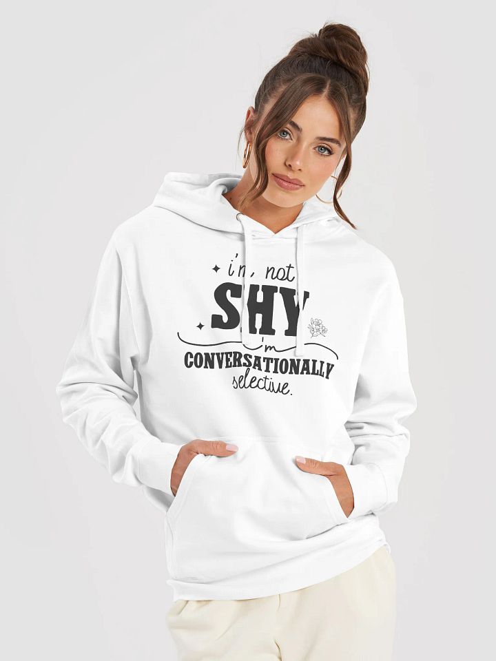 Conversationally Selective Hoodie product image (36)