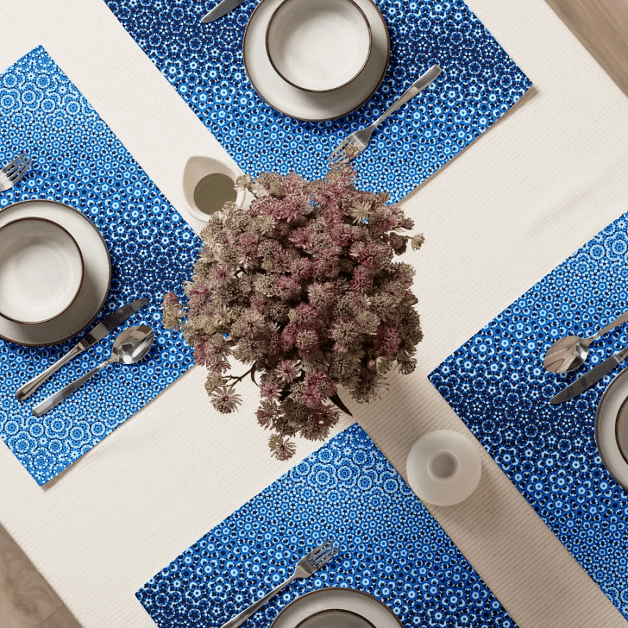 Blue Floral Pattern product image (3)