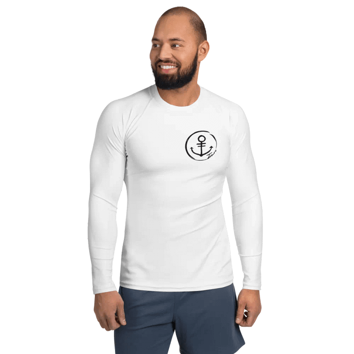 Anchor Cross Symbol Men's Rash Guard product image (1)