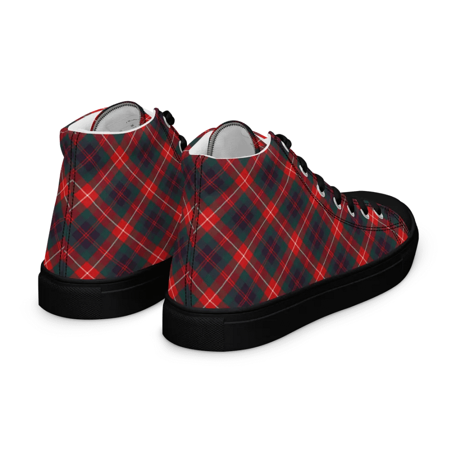 Fraser Tartan Men's High Top Shoes product image (10)
