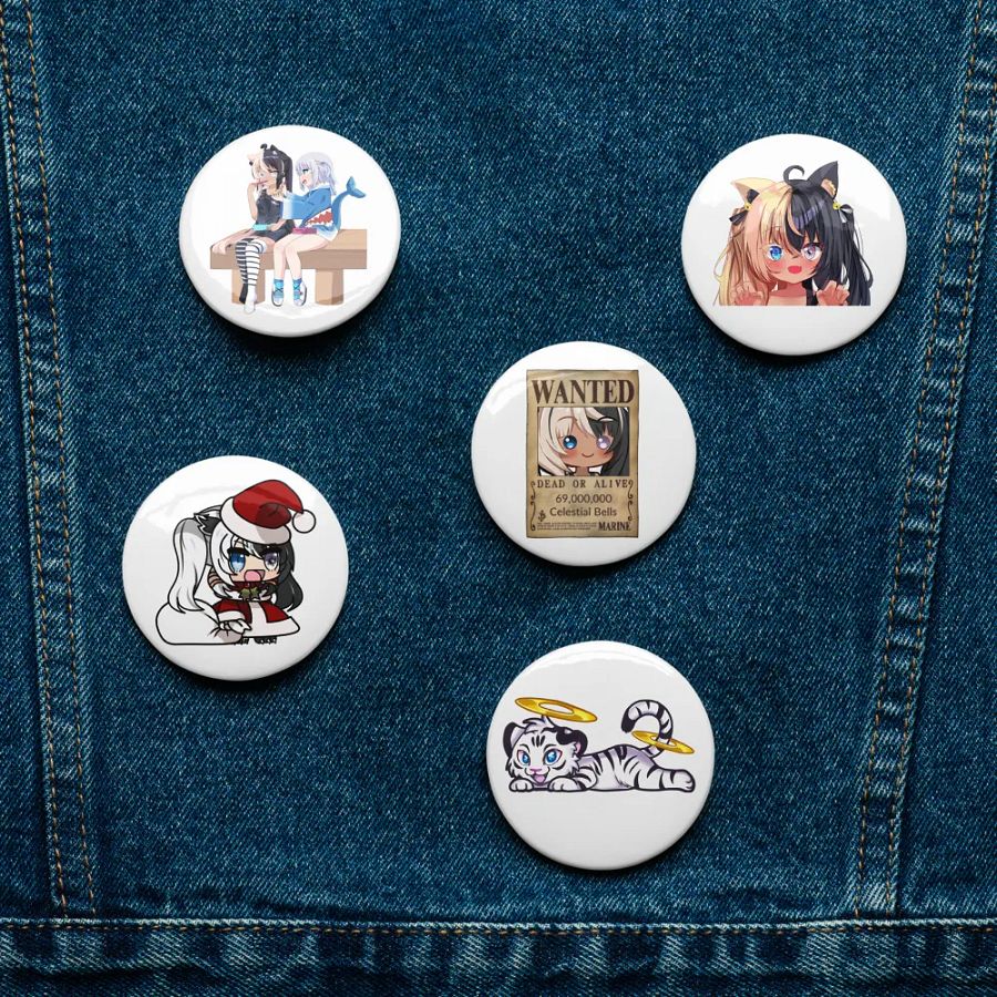 Pin Button - Limited Edition Collection #2 (White) product image (11)