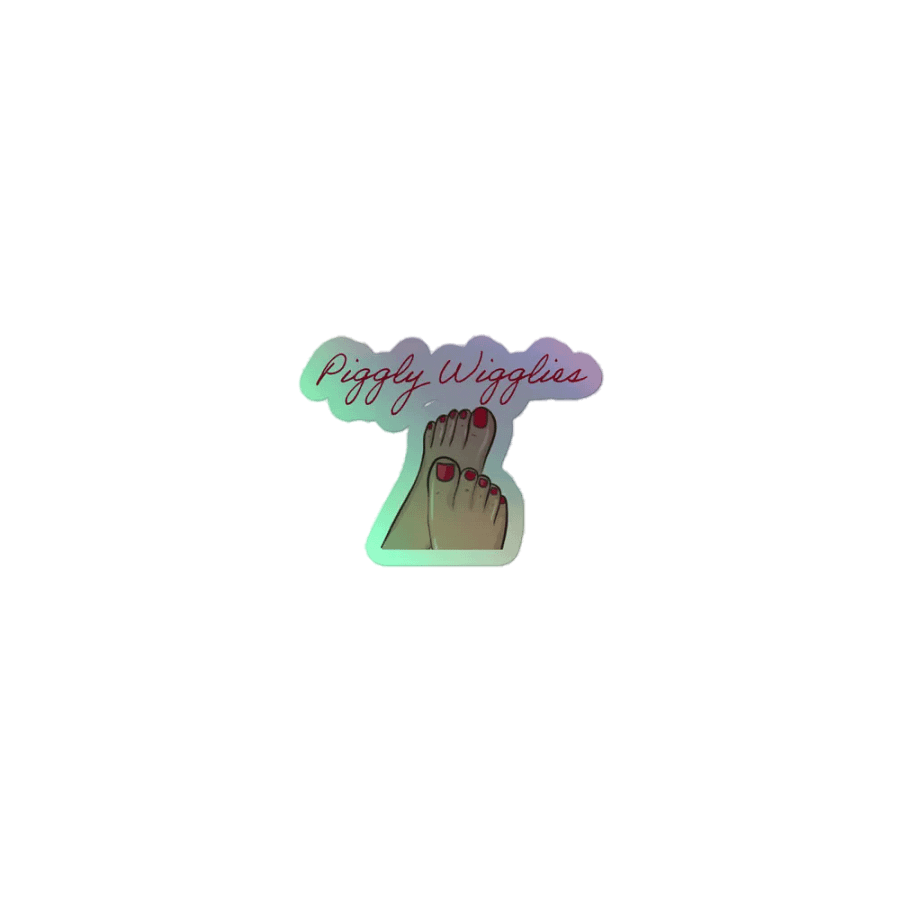 Piggly Wigglies Holographic Sticker Set product image (1)