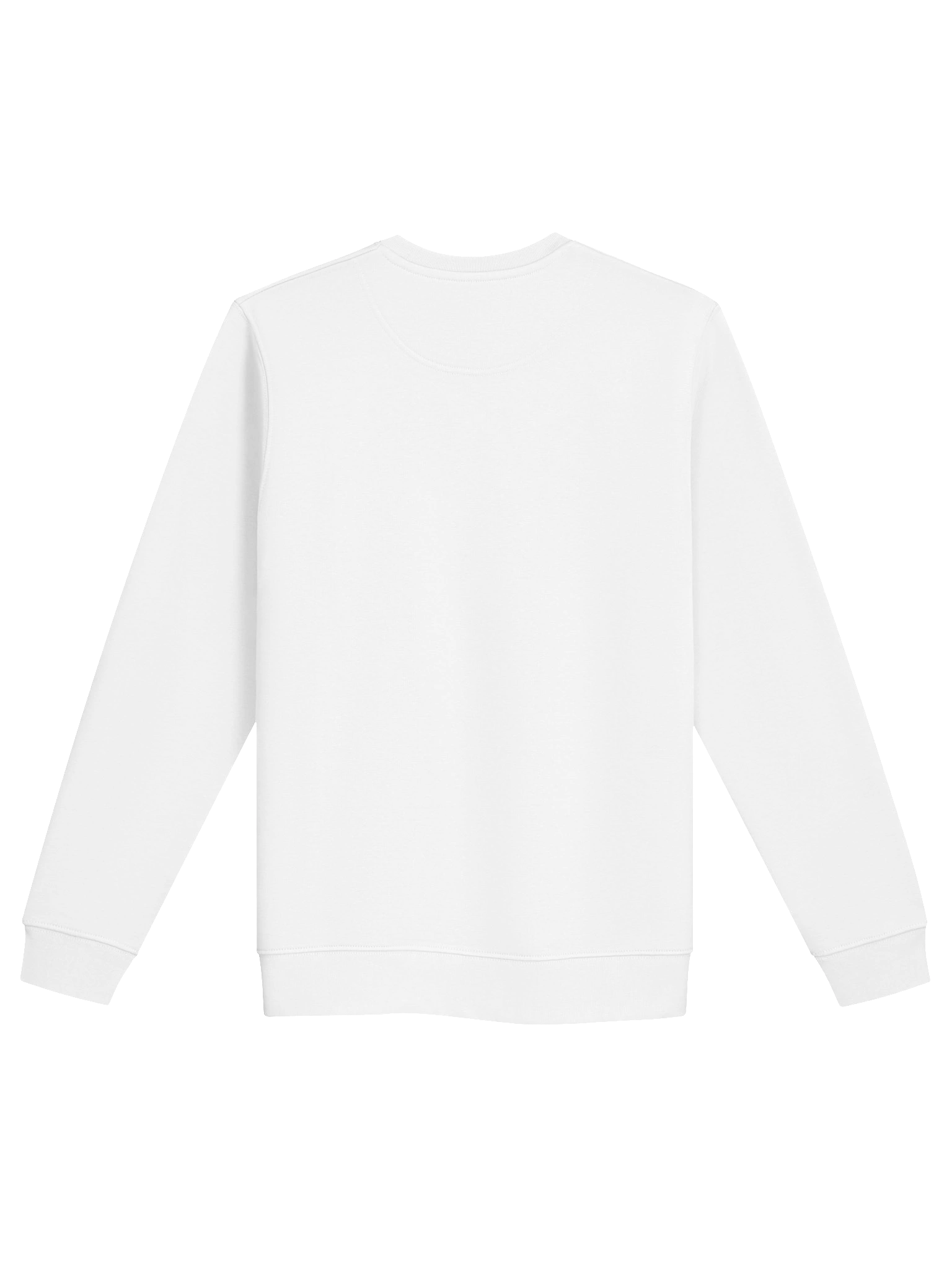White Eco Sweatshirt, Unisex, RKK Logo product image (2)