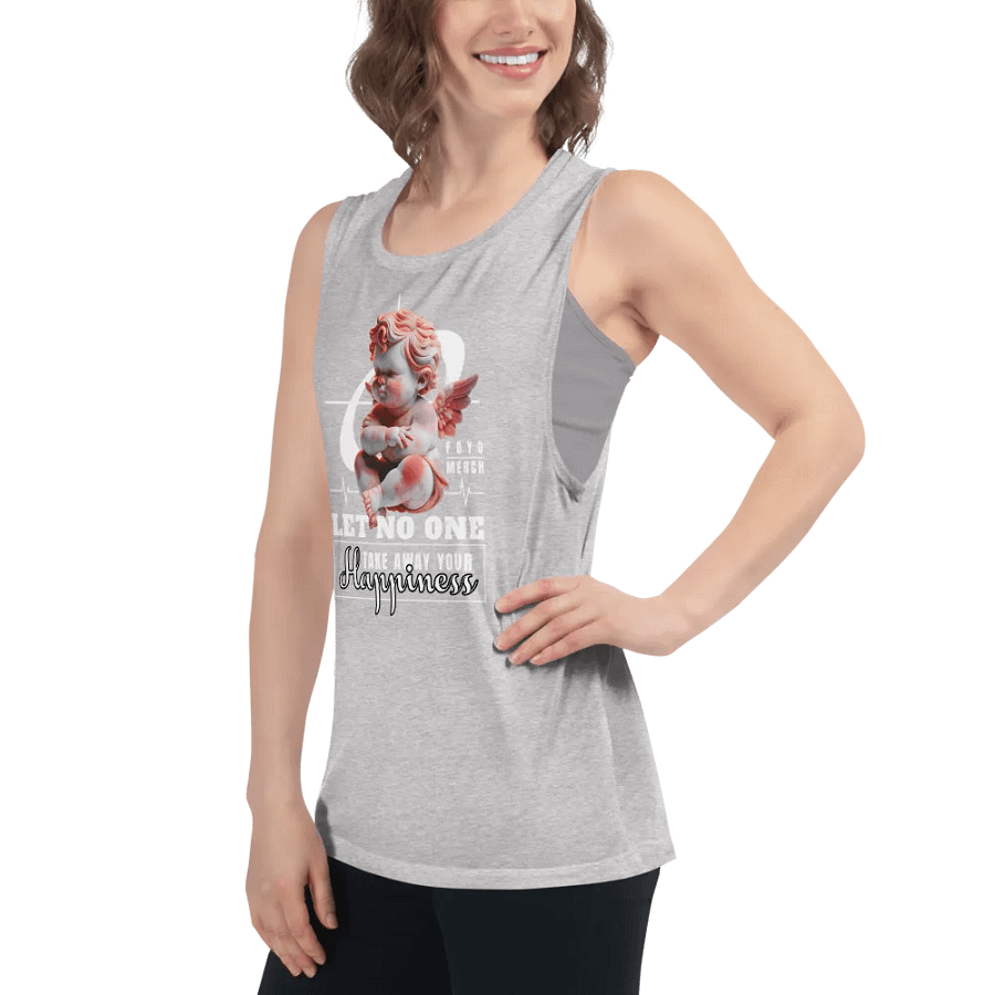FOYO Grumpy angel Woman tank top product image (22)