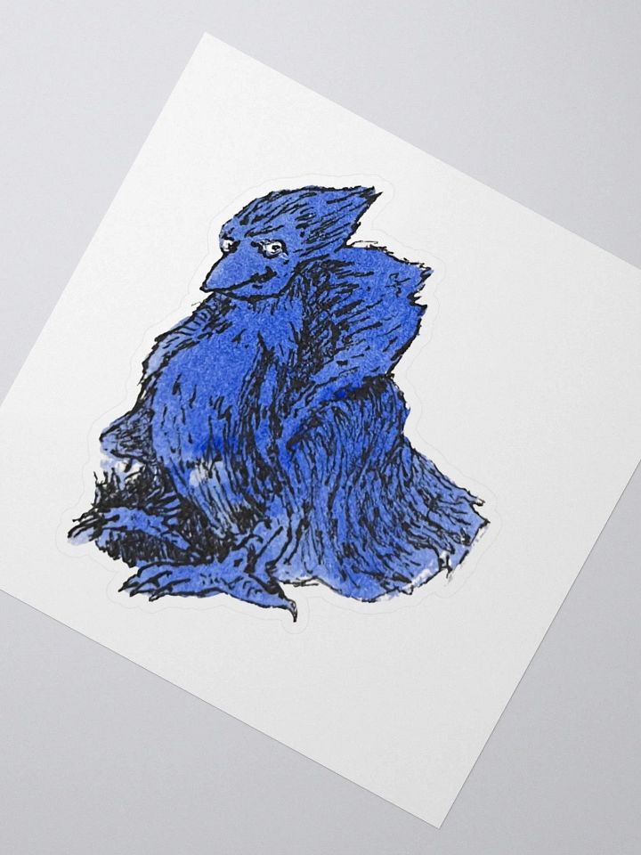 Watercolour Blobs Sticker- Ultramarine product image (2)