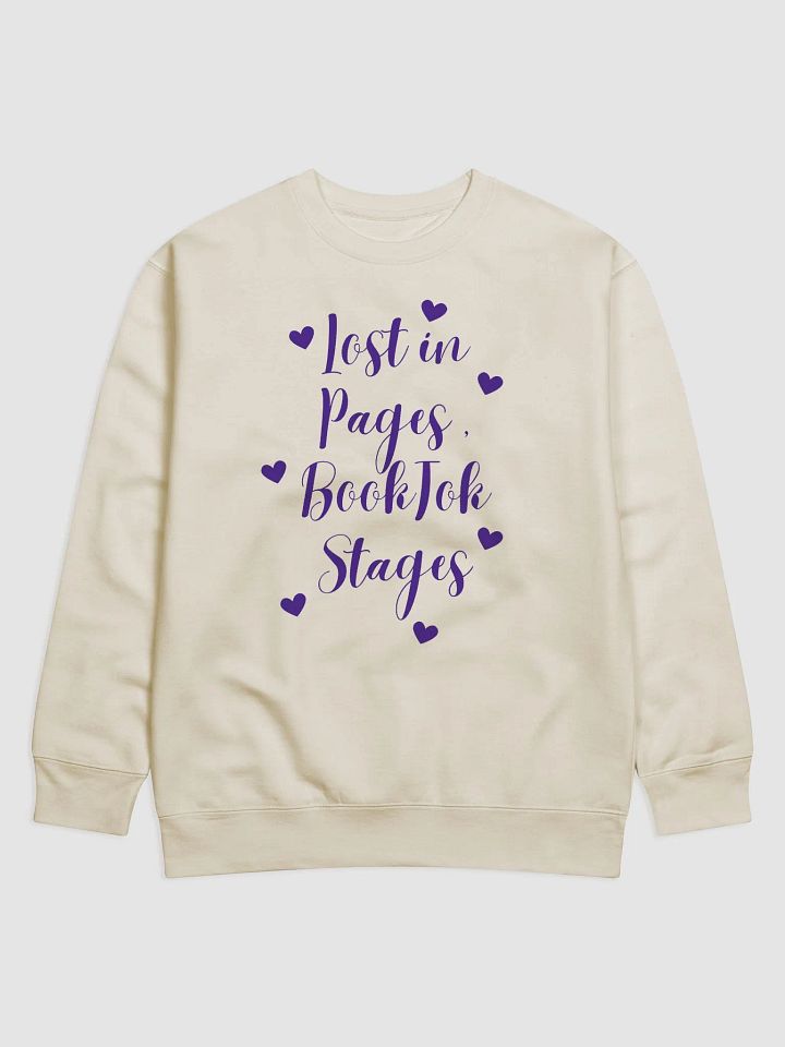 Lost in Pages, BookTok Stages Sweatshirt product image (1)