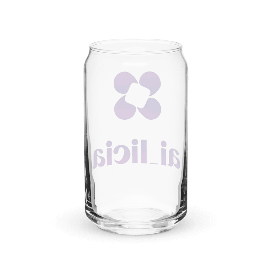 Transparent Glass Can product image (9)