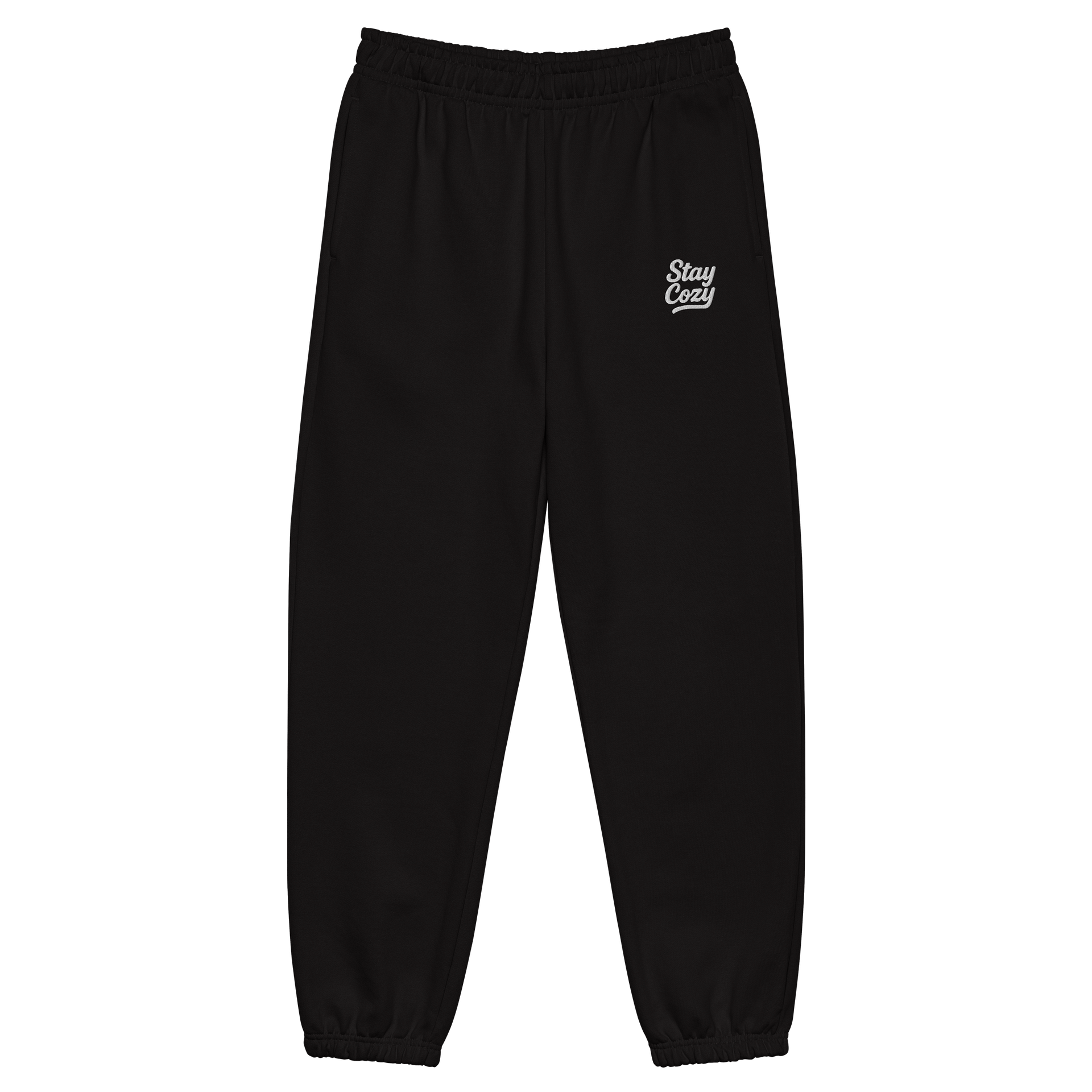 STAY COZY JOGGERS (BLACK) product image (1)