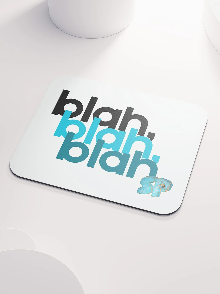 blah blah blah mouse pad product image (3)