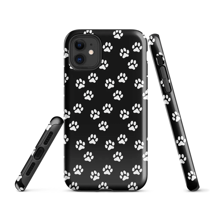 "dog paw print pattern" tough case for iPhone® product image (2)
