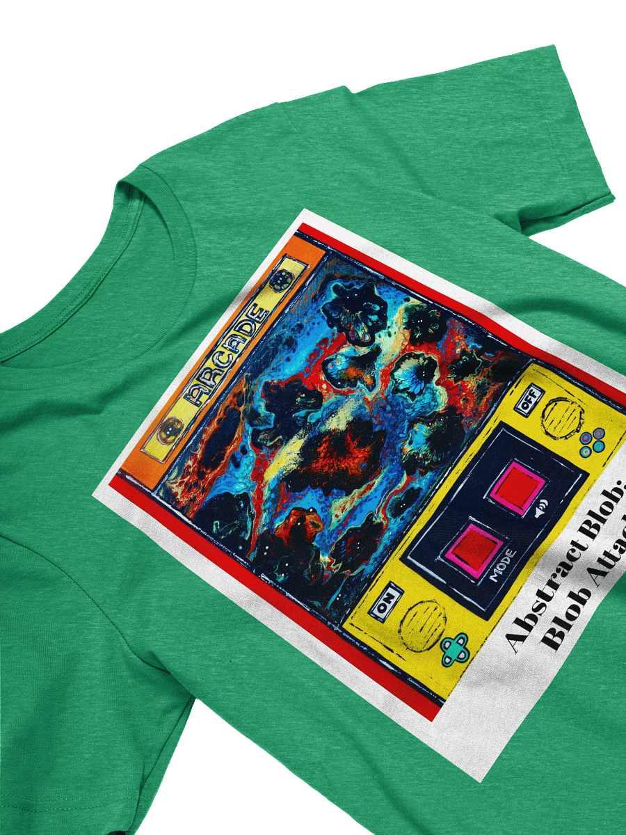 Abstract Blob: Blob Attack Arcade T-Shirt product image (21)