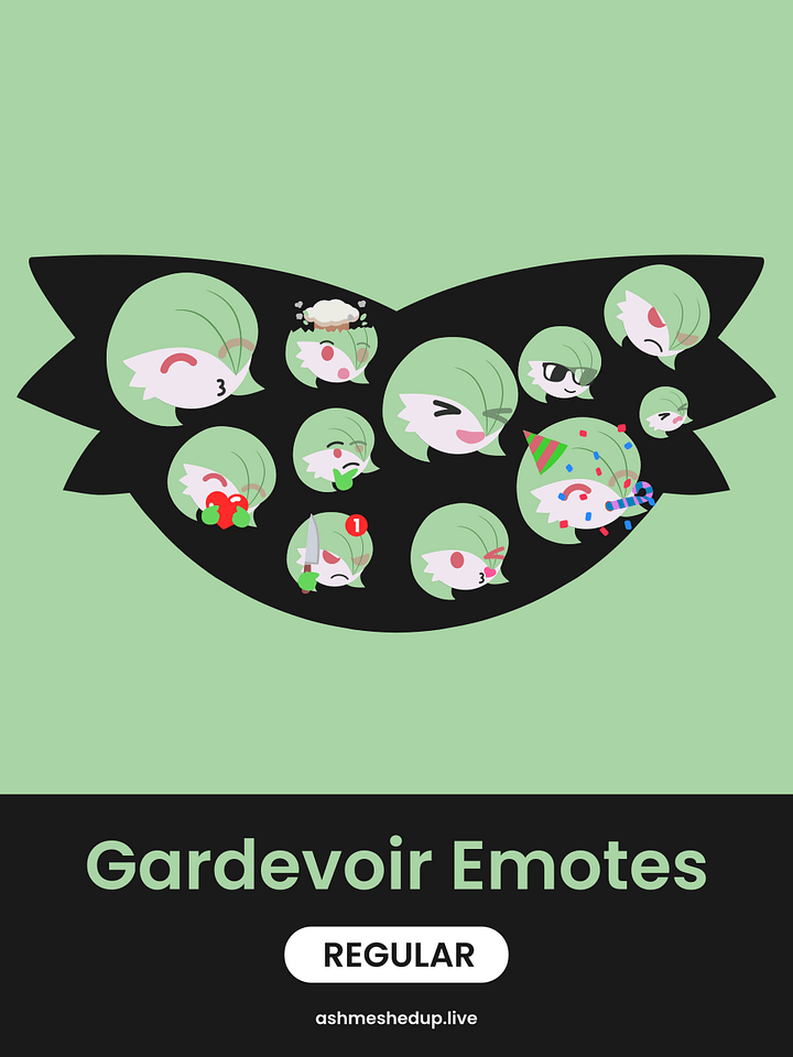 Gardevoir Emotes (Regular) product image (1)