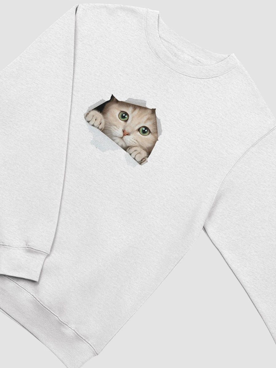 Peekaboo Kitty Crewneck Sweatshirt product image (5)