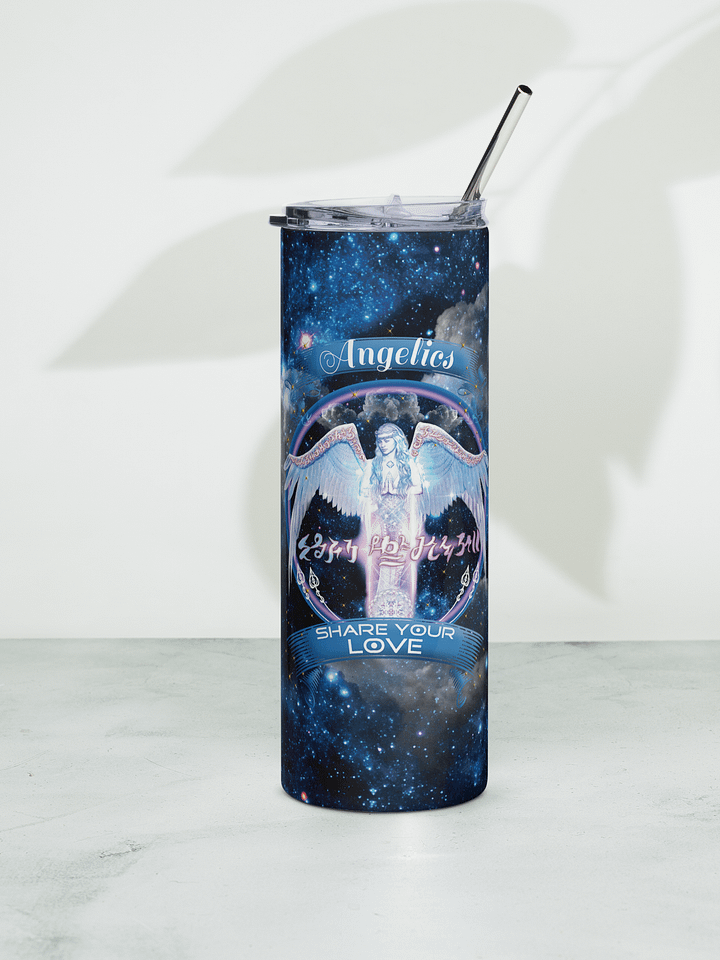 Angelics Share Your Love 20 oz Stainless Steel Tumbler product image (1)
