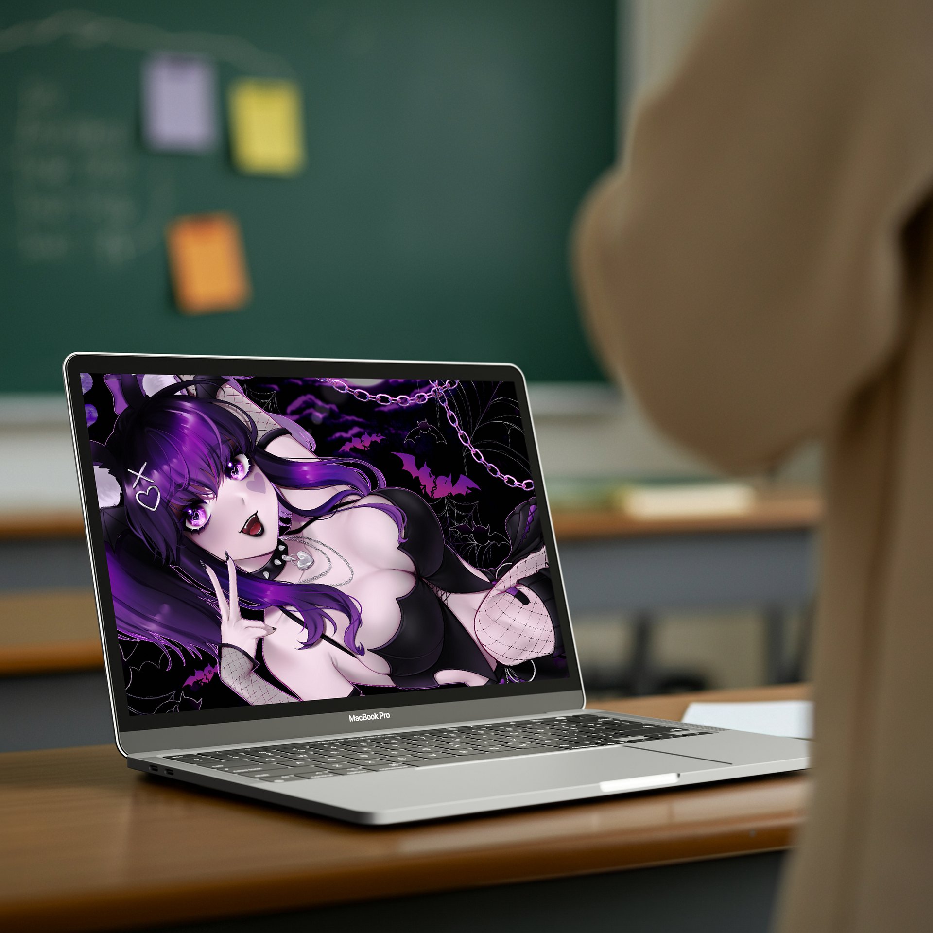 ShyHexed Gothic Wings Desktop Art product image (2)