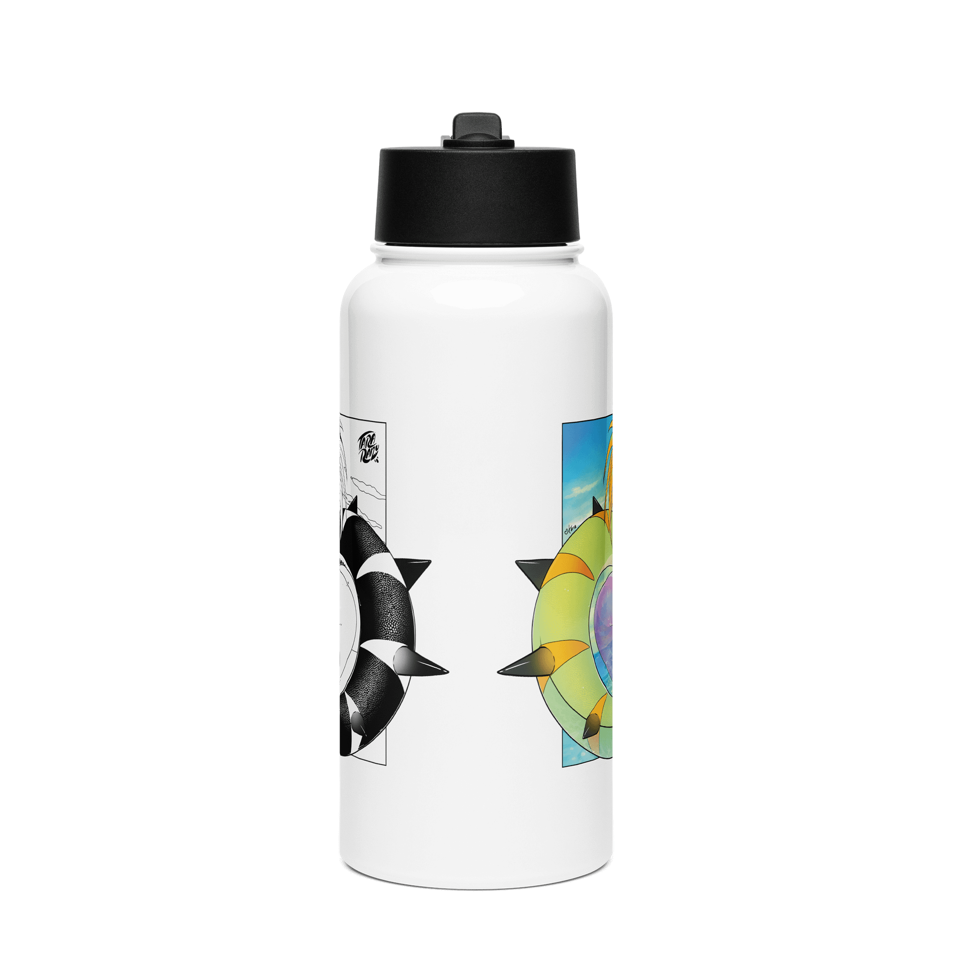 Hot Dino Girl Summer Water Bottle product image (4)